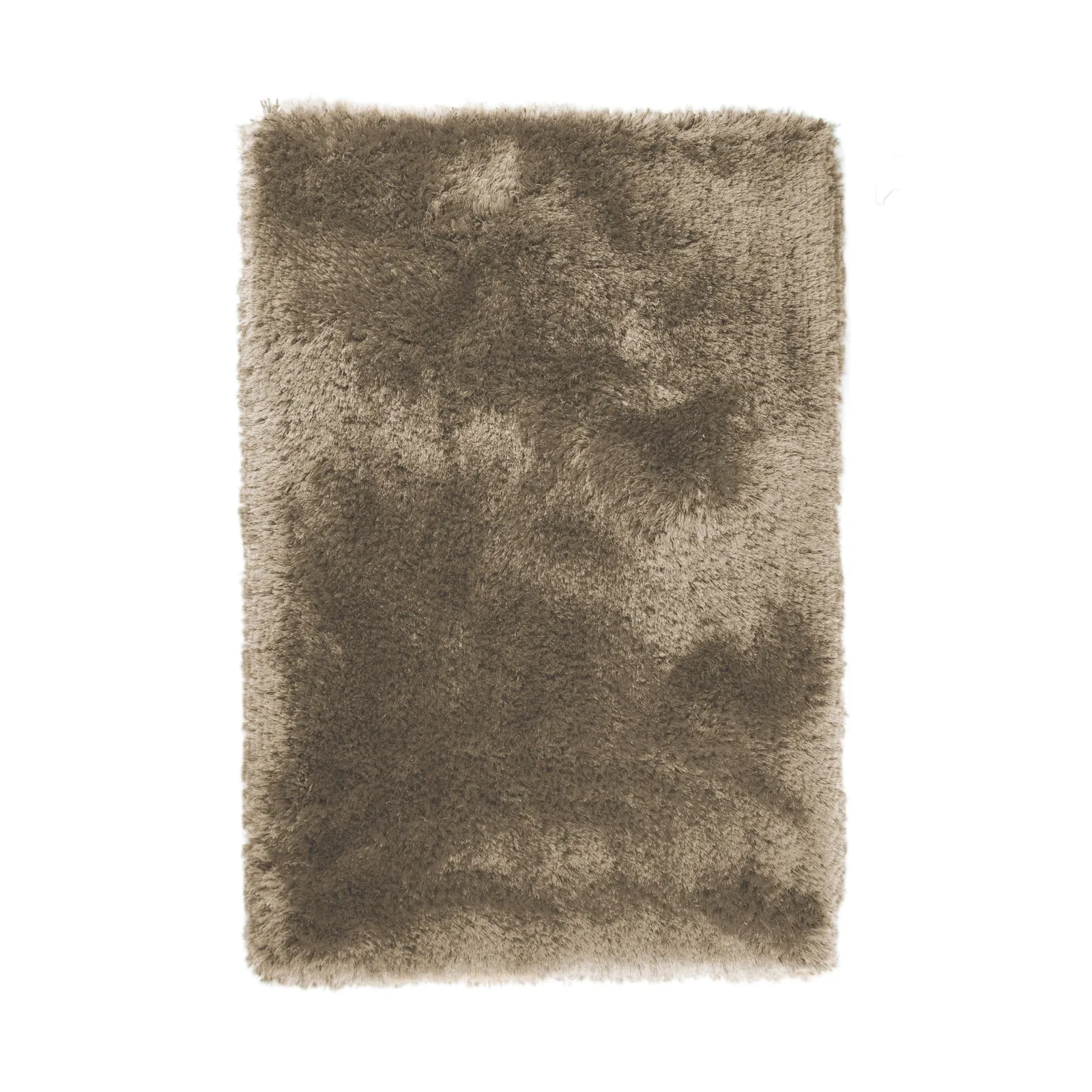 Jewel Shaggy Rug Brown
