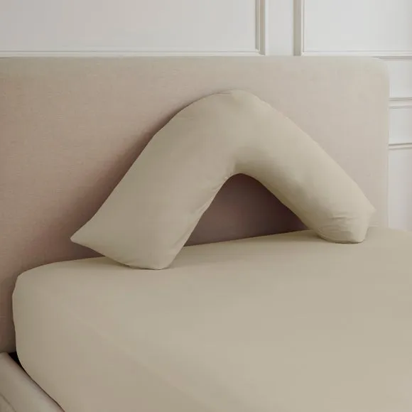 Hotel 230 Thread Count 100% Cotton Percale V Shape Pillowcase