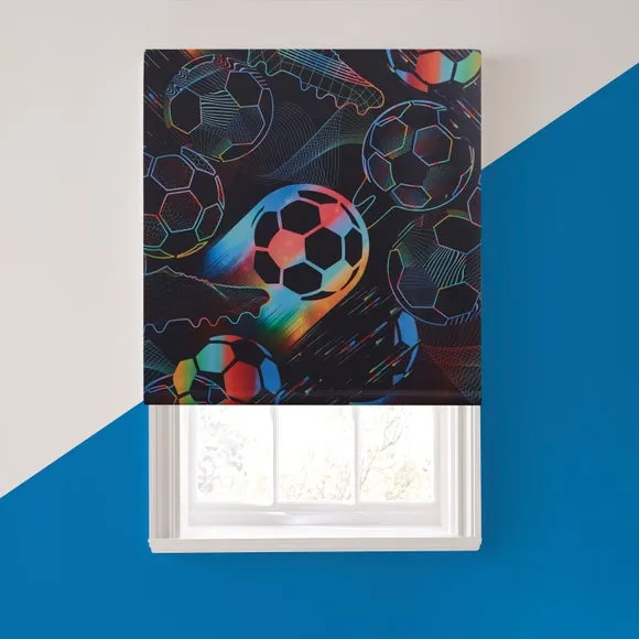 Bright Football Blackout Roller Blind 3