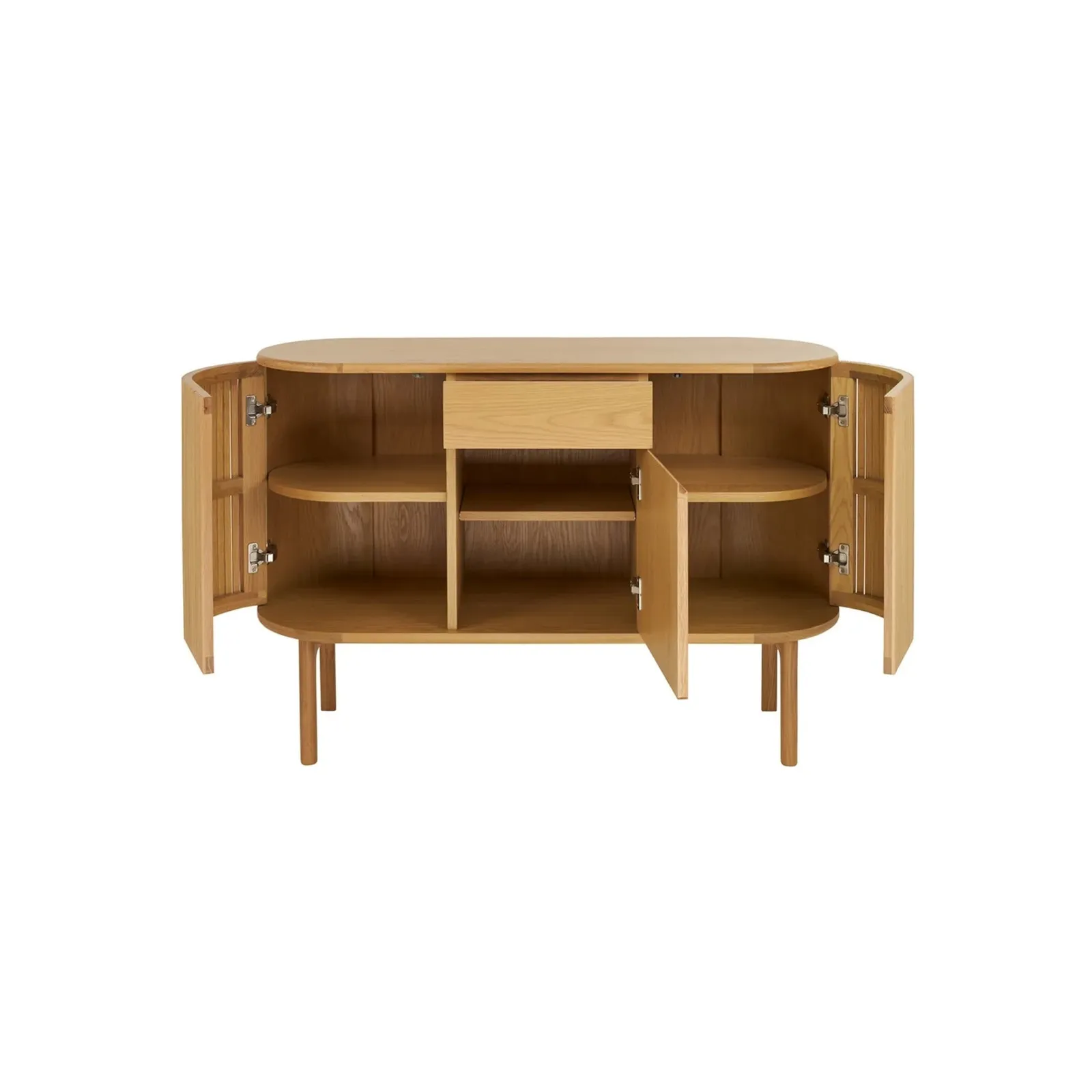 Ercol Siena Medium Sideboard, Brown Oak | Barker & Stonehouse 3