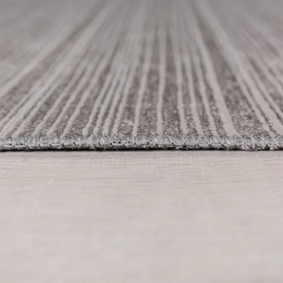 Roma Striped Washable Rug 4