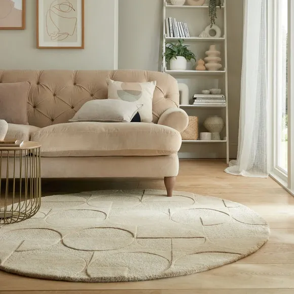 Gigi Geometric Wool Rug 1