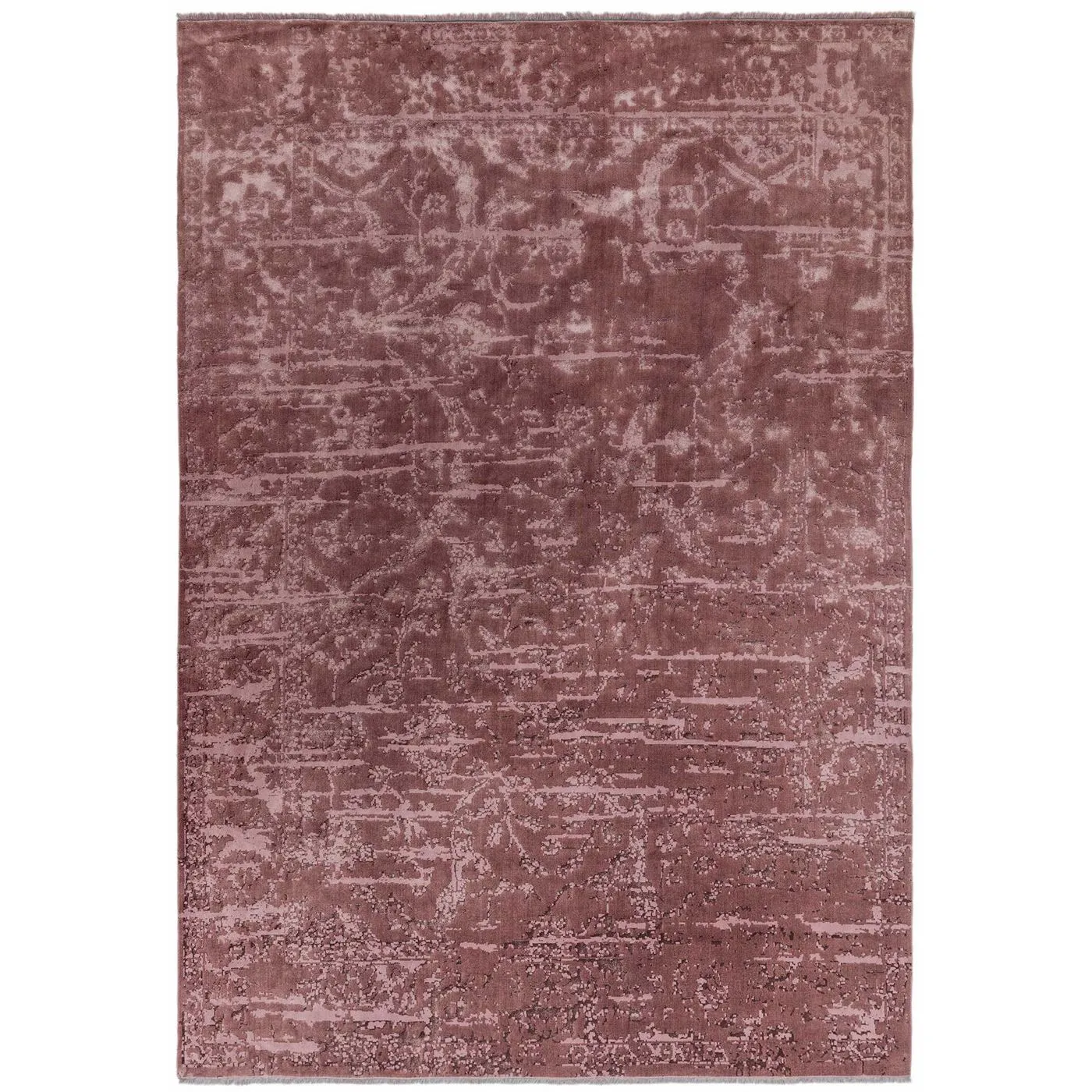 Zadana Abstract Rug, Cranberry