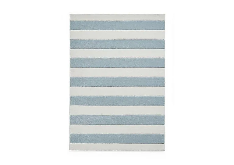 Cove Stripe Rug - 80cm-x-150cm - Blue