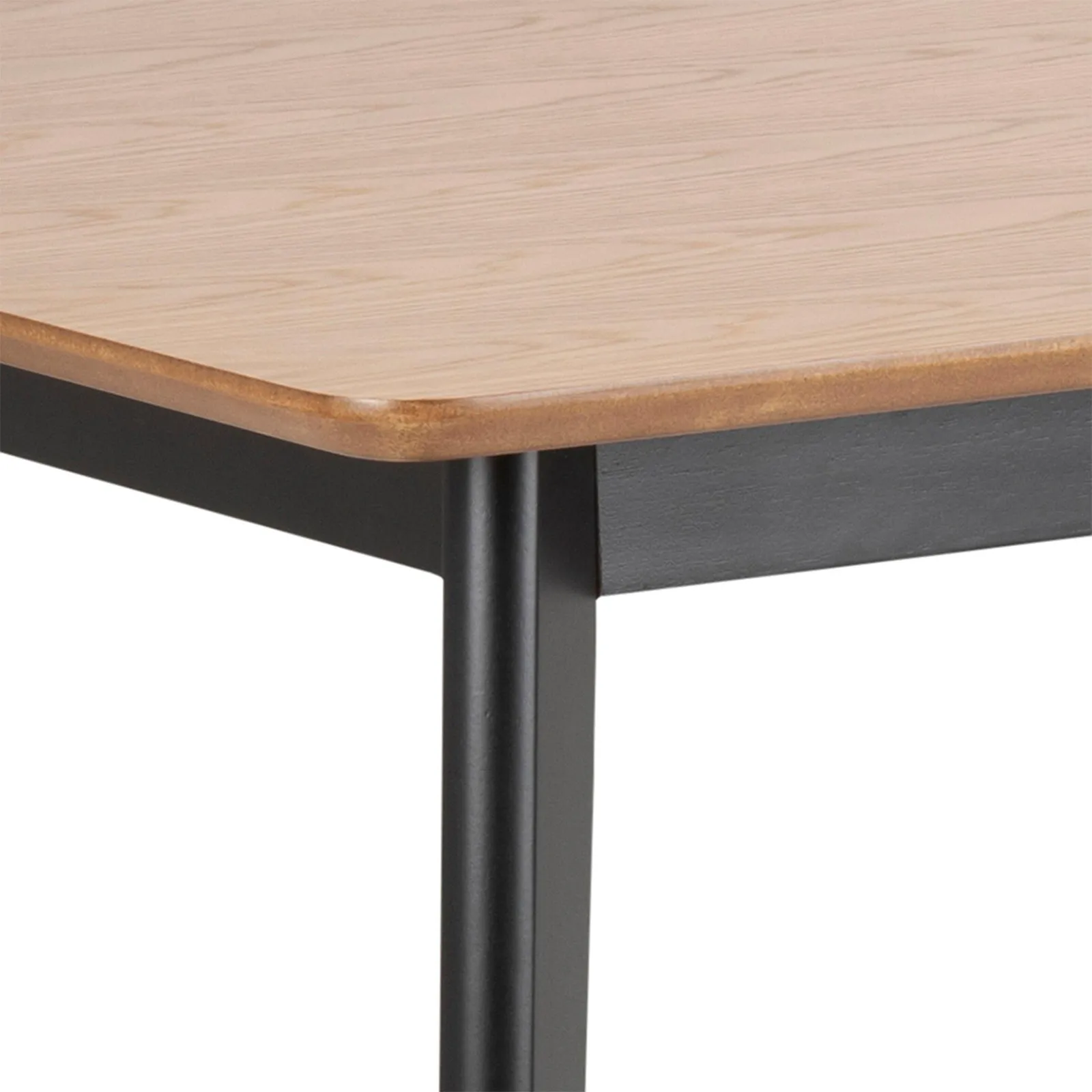 Furniture To Go Roxby Dining Table in Oak & Black 6