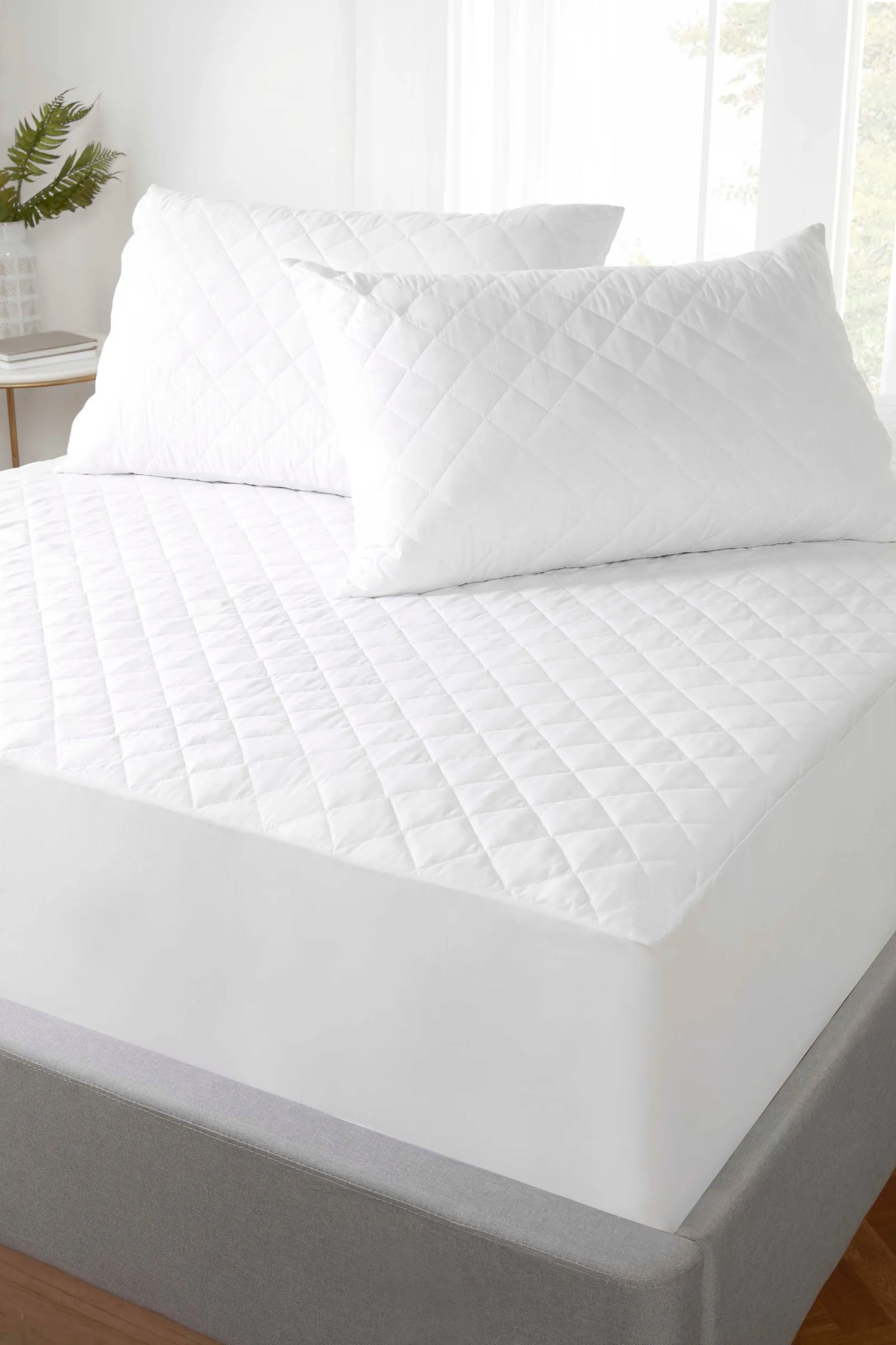 Rapport Home Mattress Protector S/King White, White