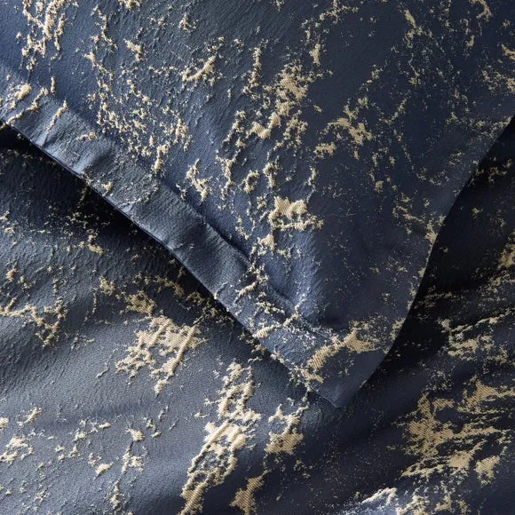 Mineral Abstract Navy Oxford Pillowcase 3