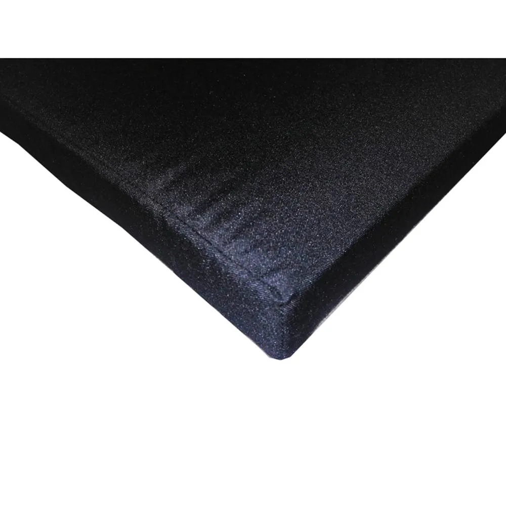 Churnet Valley Garden Furniture Ltd Waterproof Seat Pads - Single Black Cushion - Outdoor Cushion 3
