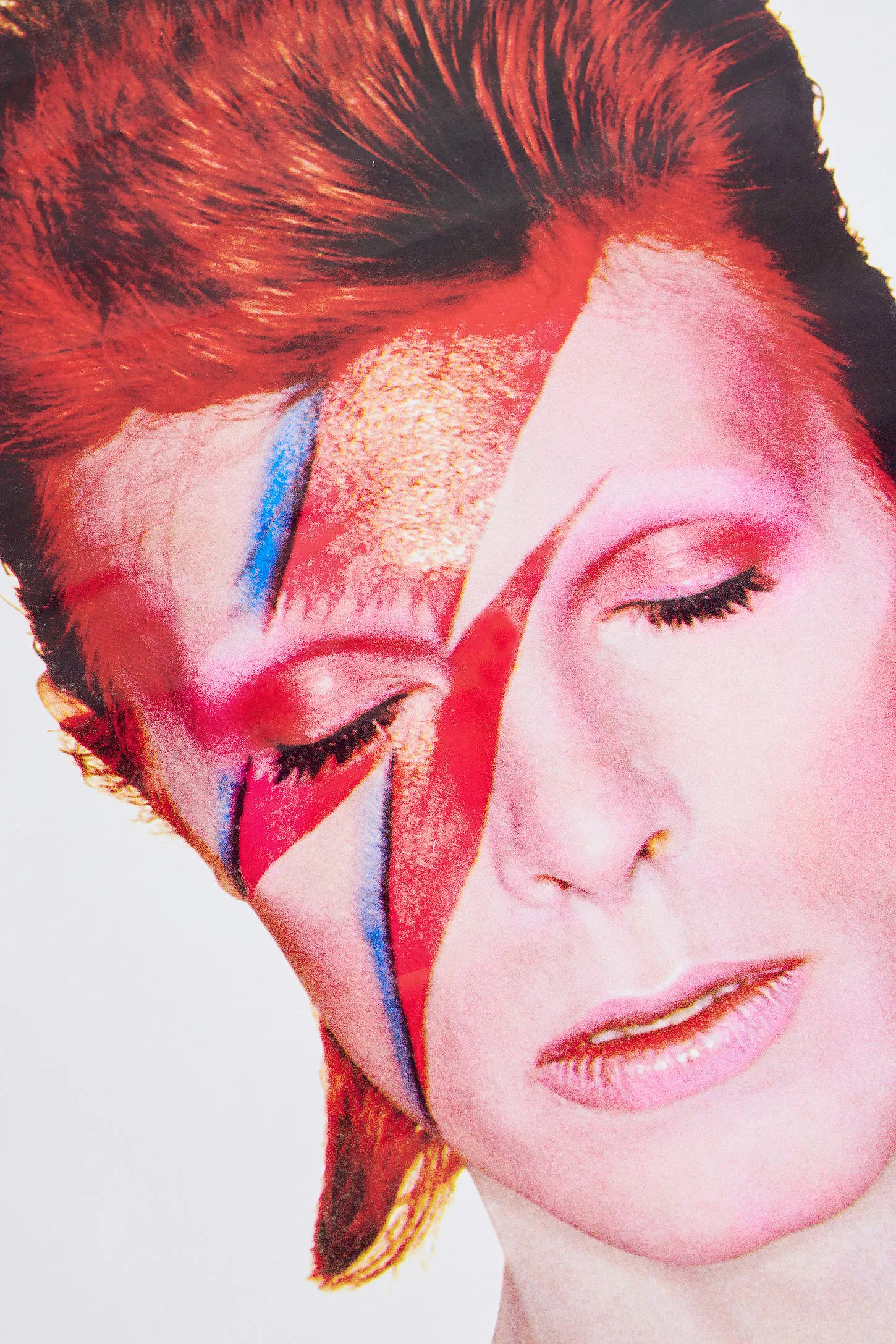 Aladdin Sane 60x91cm Wall Art Print - White 2