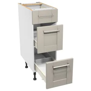 Wickes Ohio Stone Shaker Drawer Unit - 300mm 2