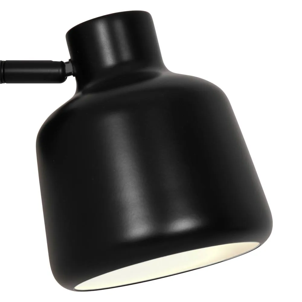 Nordlux Louella Wall Light Black Metal Bedroom E14 Switch Plug In/Mains 5