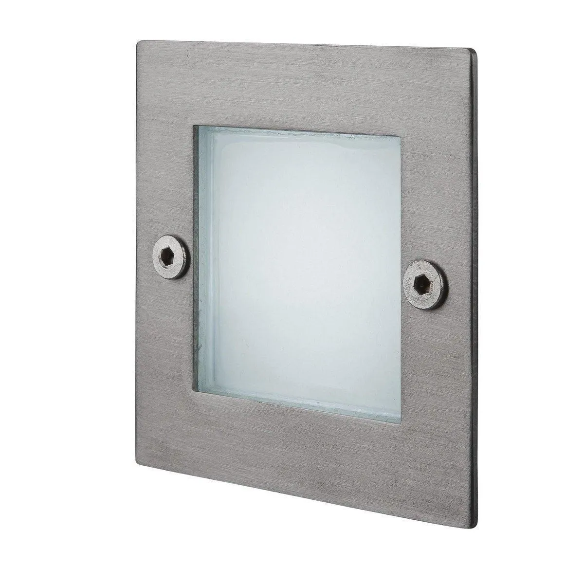 Netlighting Led LED 9 Light Wall & Step Light Stainless Steel IP44 in Grey