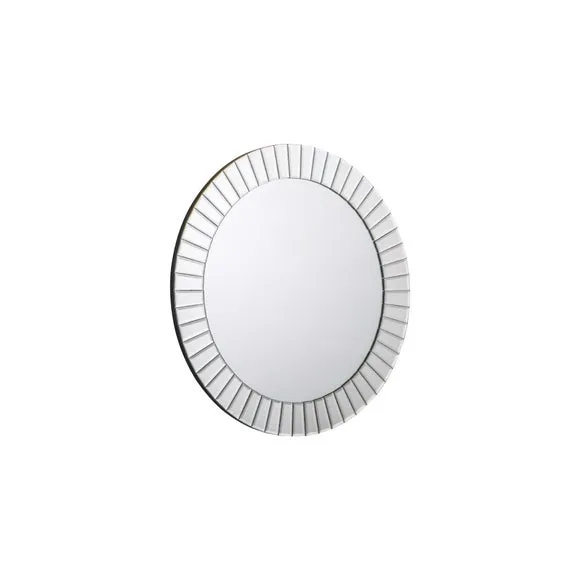 Sonata Bevelled Edge Round Wall Mirror 2