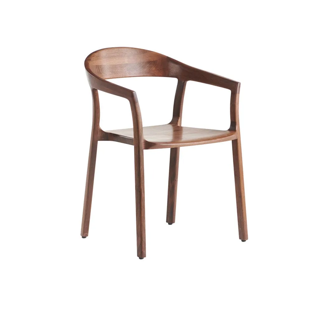 Artisan Tara Dining Chair in European Walnut 2