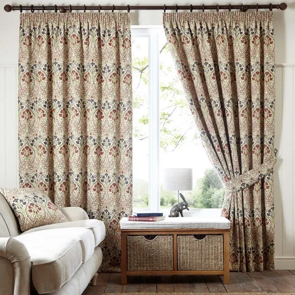 Lucetta Pencil Pleat Curtains (Blackout Available)