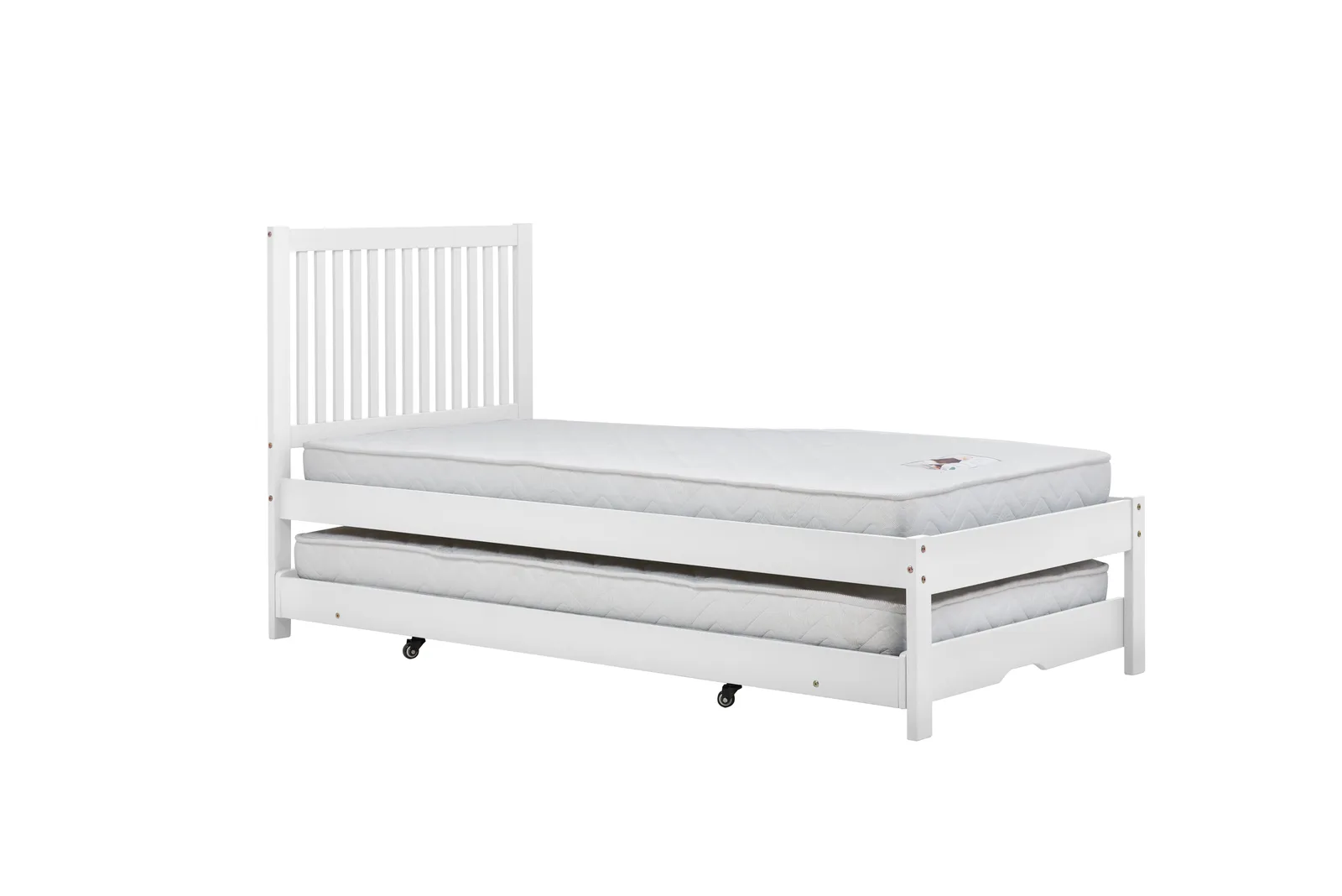 Birlea Buxton Trundle Bed in White 6