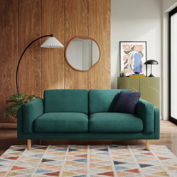 Newton Luxe Chenille 3 Seater Sofa 1