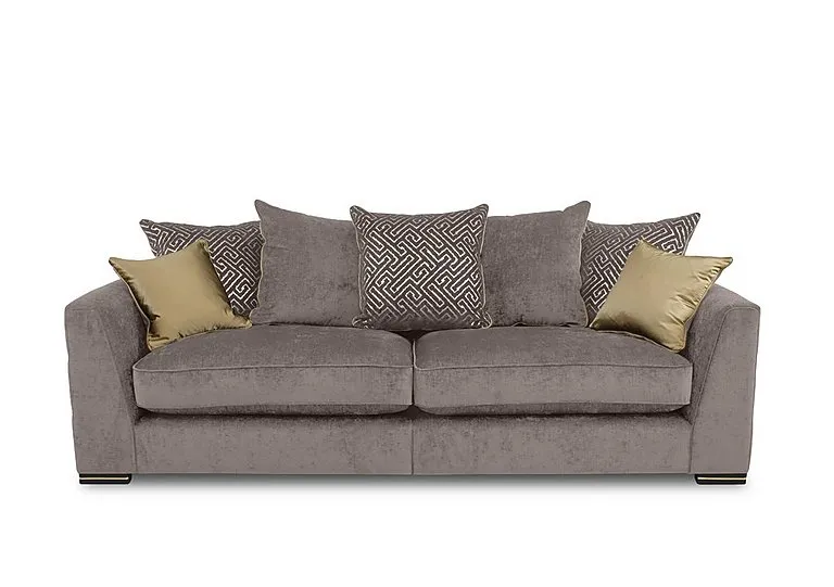 Bellissimo 4 Seater Split Frame Scatter Back Sofa
