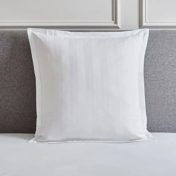 Hotel 230 Thread Count 100% Cotton Sateen Stripe Continental Pillowcase