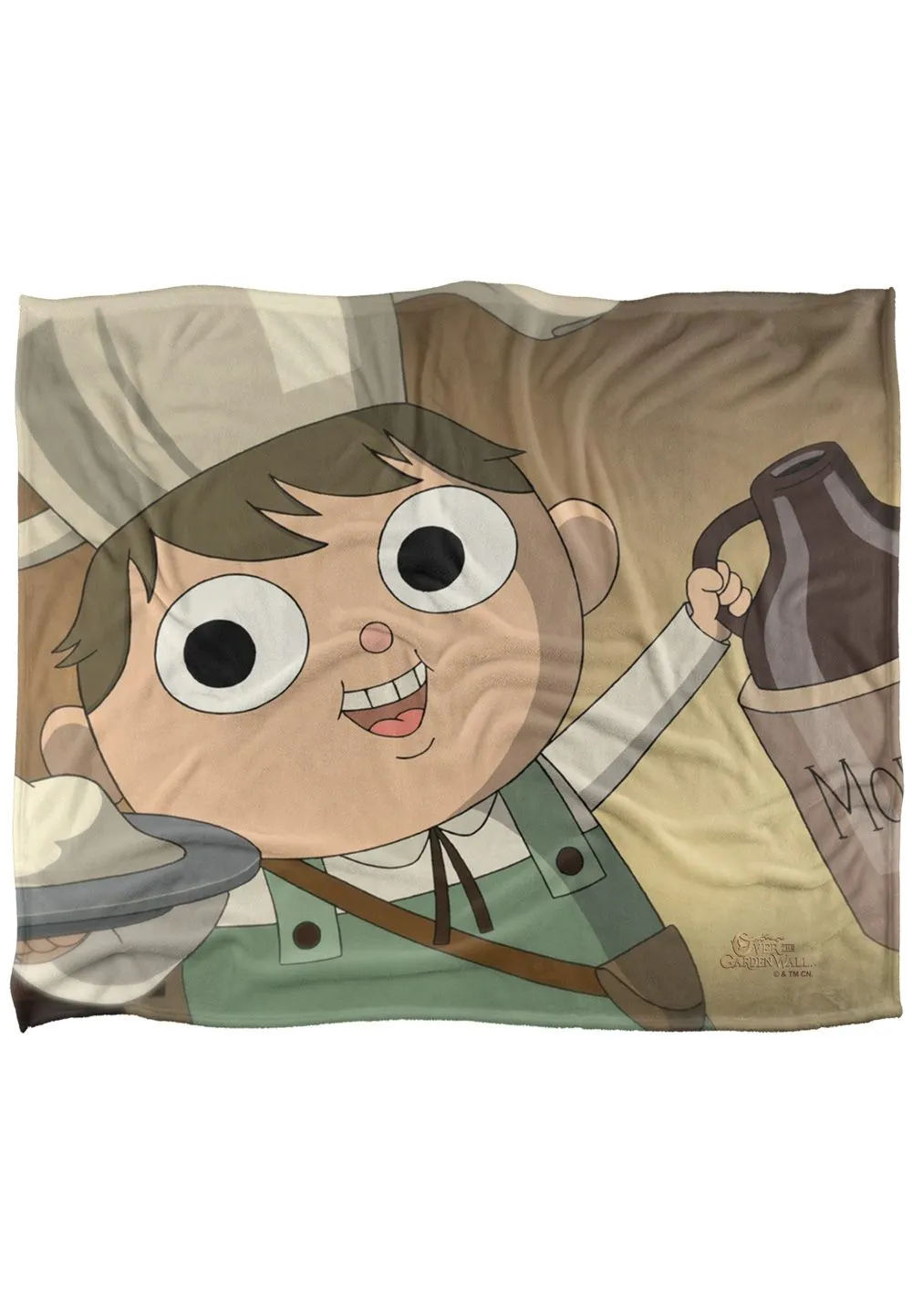 Cartoon Network Over The Garden Wall Potatoes & Molasses Silky Touch Super Soft Throw Blanket 152 X 127 cm in White