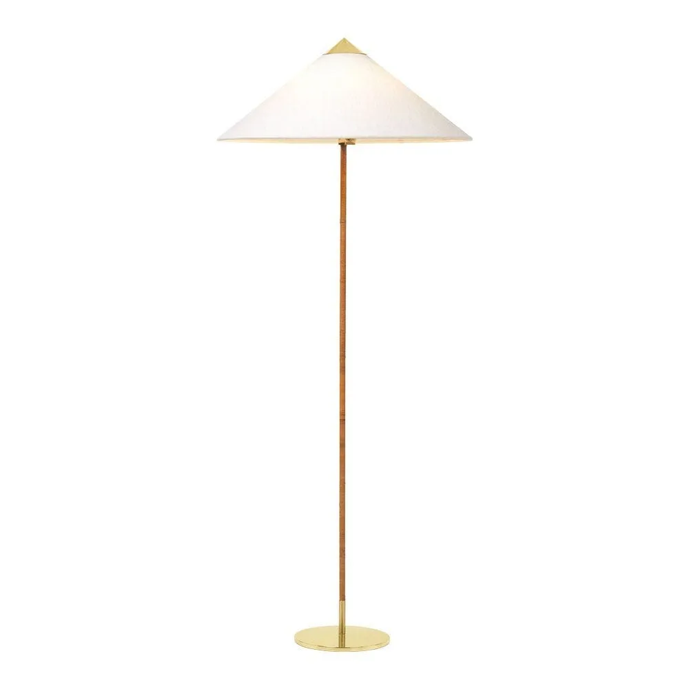 Gubi 9602 Floor Lamp Brass/Canvas 2