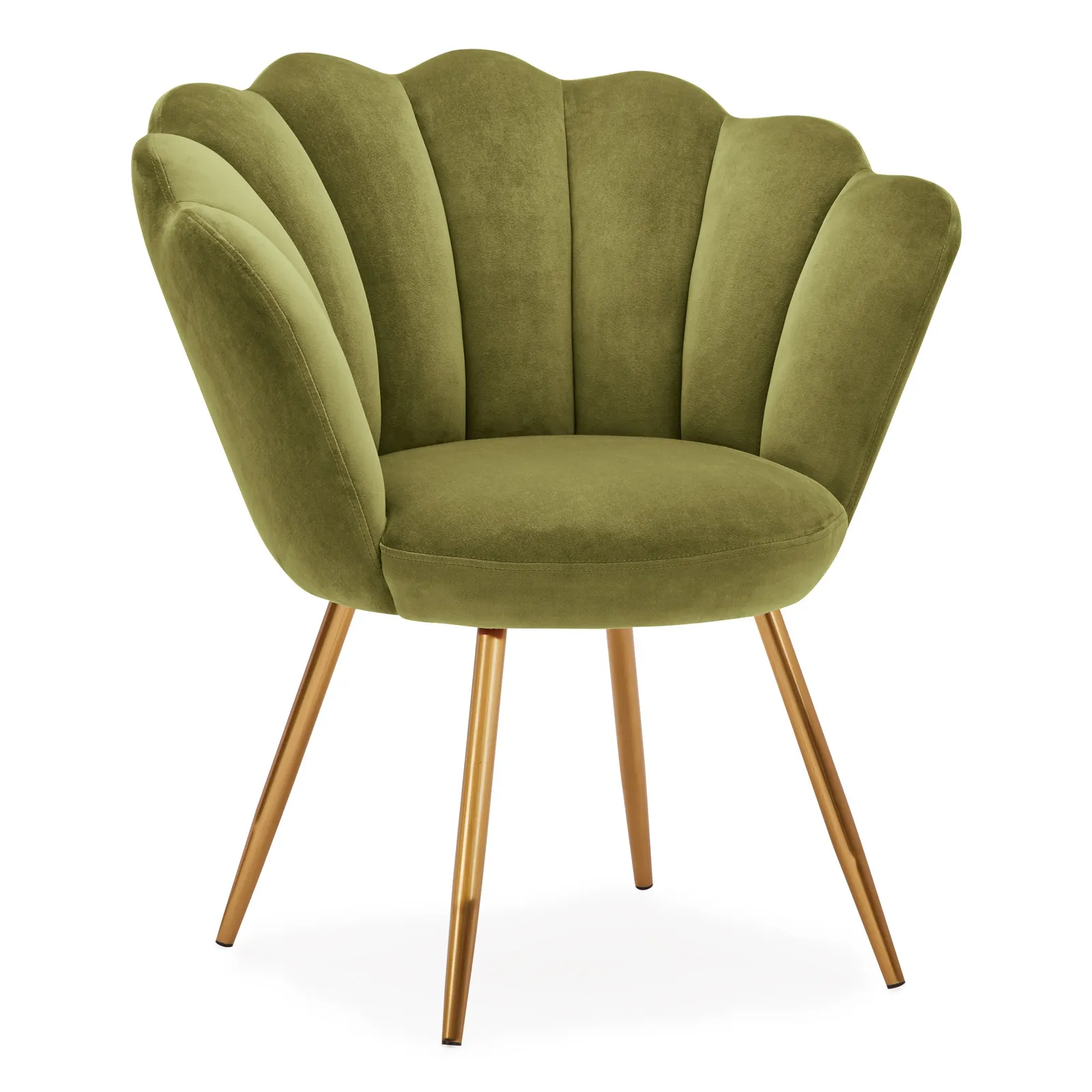 Vivian Velvet Cocktail Chair Green