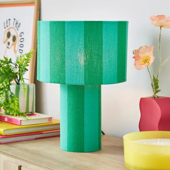 Beatrice Striped Table Lamp 1