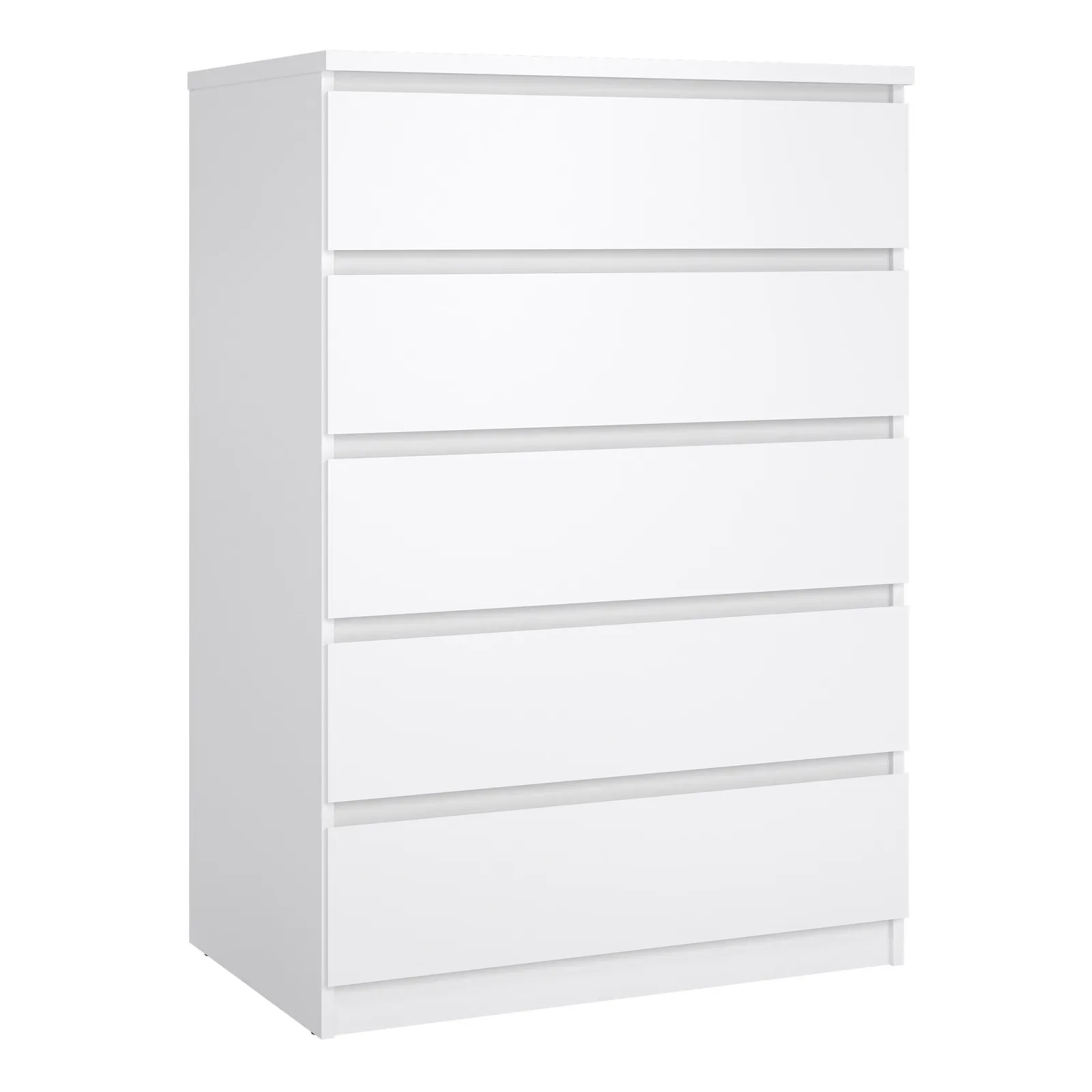Furniture To Go Naia Chest of 5 Drawers in White
