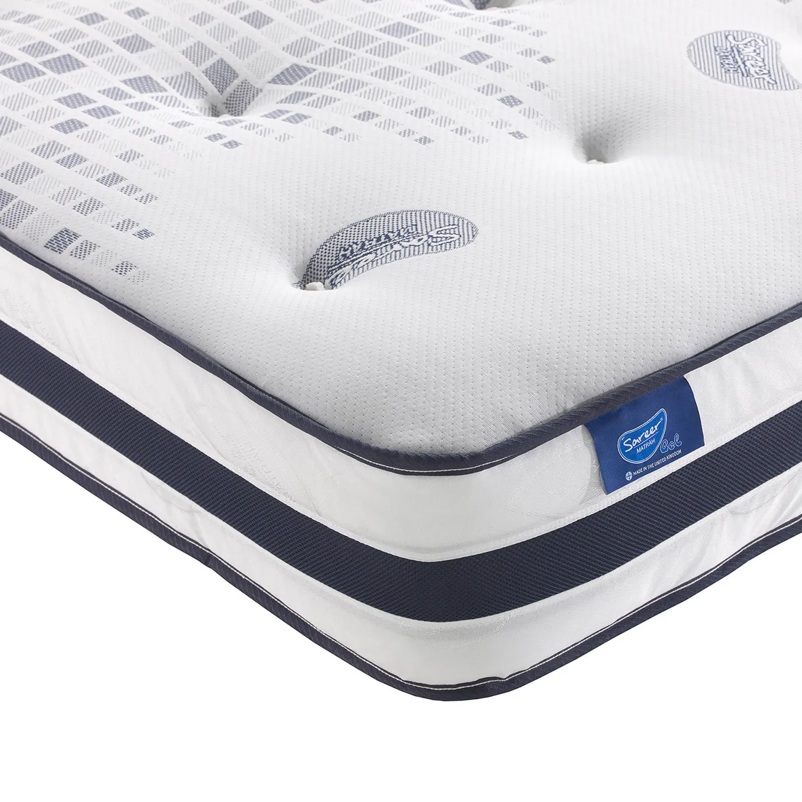 Matrah Medium Gel Pocket Mattress White