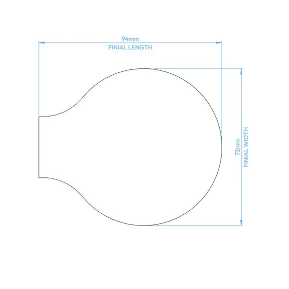 Contemporary Ball Fixed Metal Curtain Pole 6