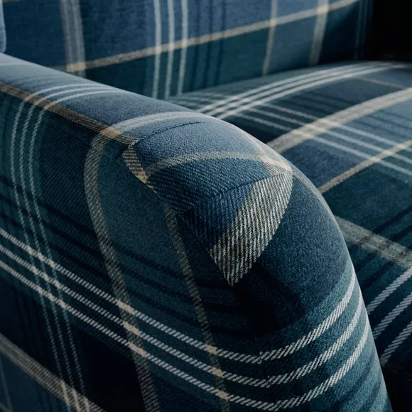 Charnwood Check Occasional Armchair 3