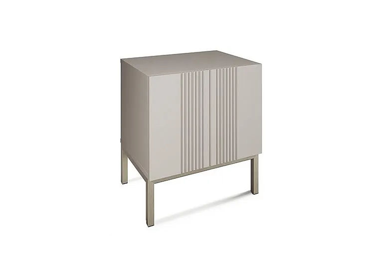 Delta Lamp Table with Smart LED Lighting - Grey