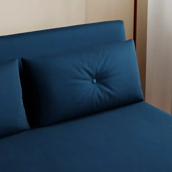 Phoebe Velvet Small Double 2 Seater Sofa Bed 5