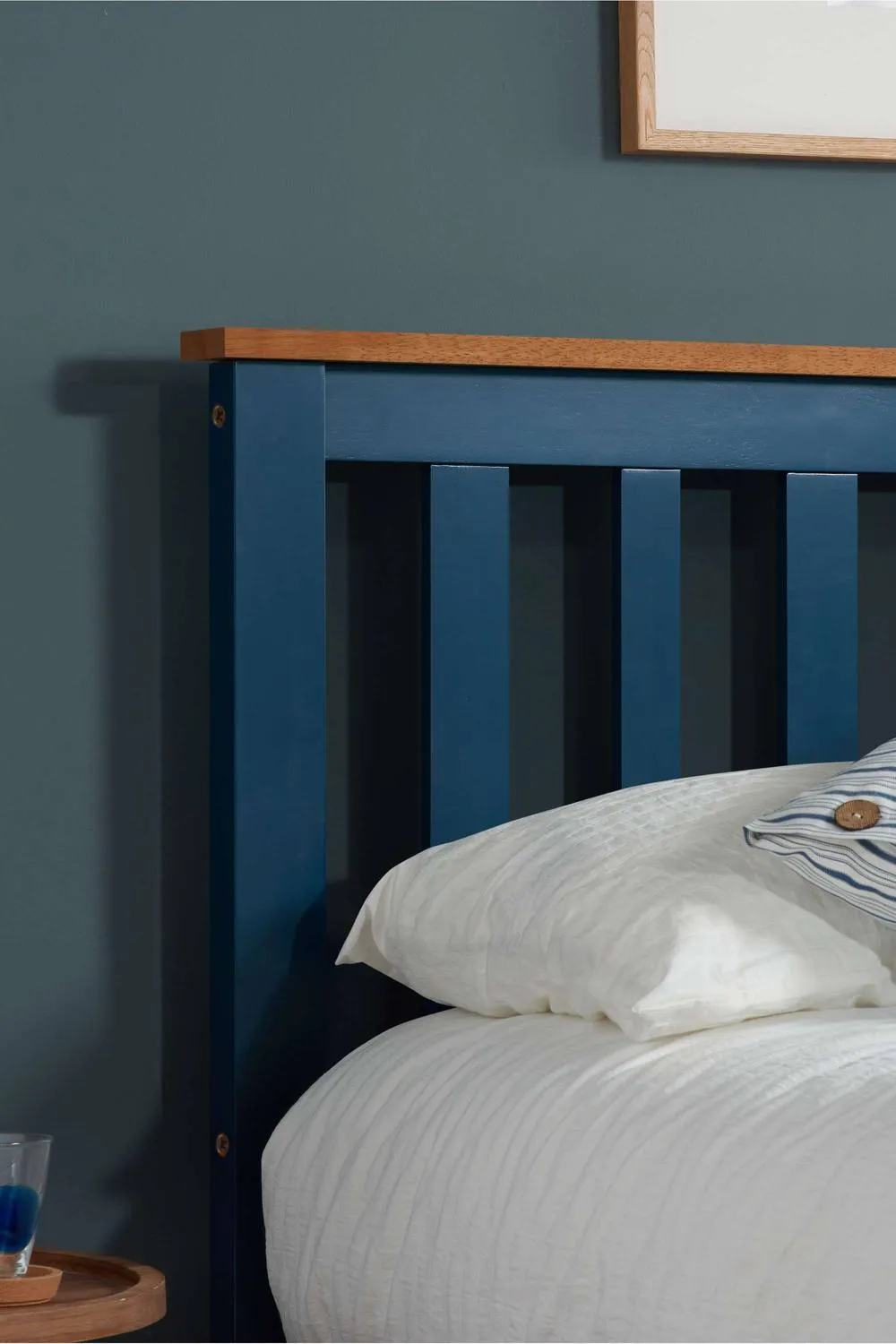 Birlea Phoenix Ottoman Storage Bed Frame Navy Blue 3