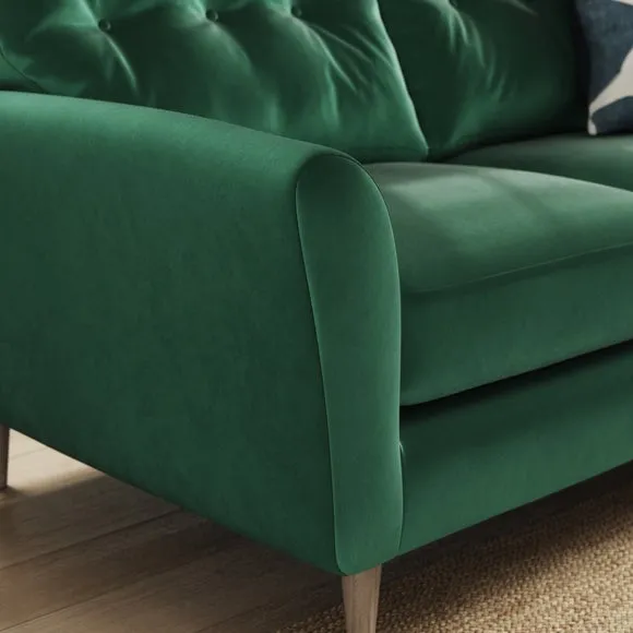 Sven Opulent Velvet 2 Seater Sofa 5