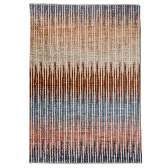 Kruze Mid Century Diamond Striped Rug 5