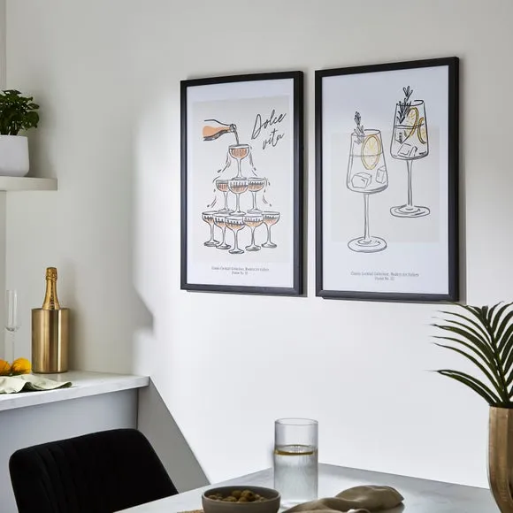 Set of 2 Dolce Vita Framed Prints