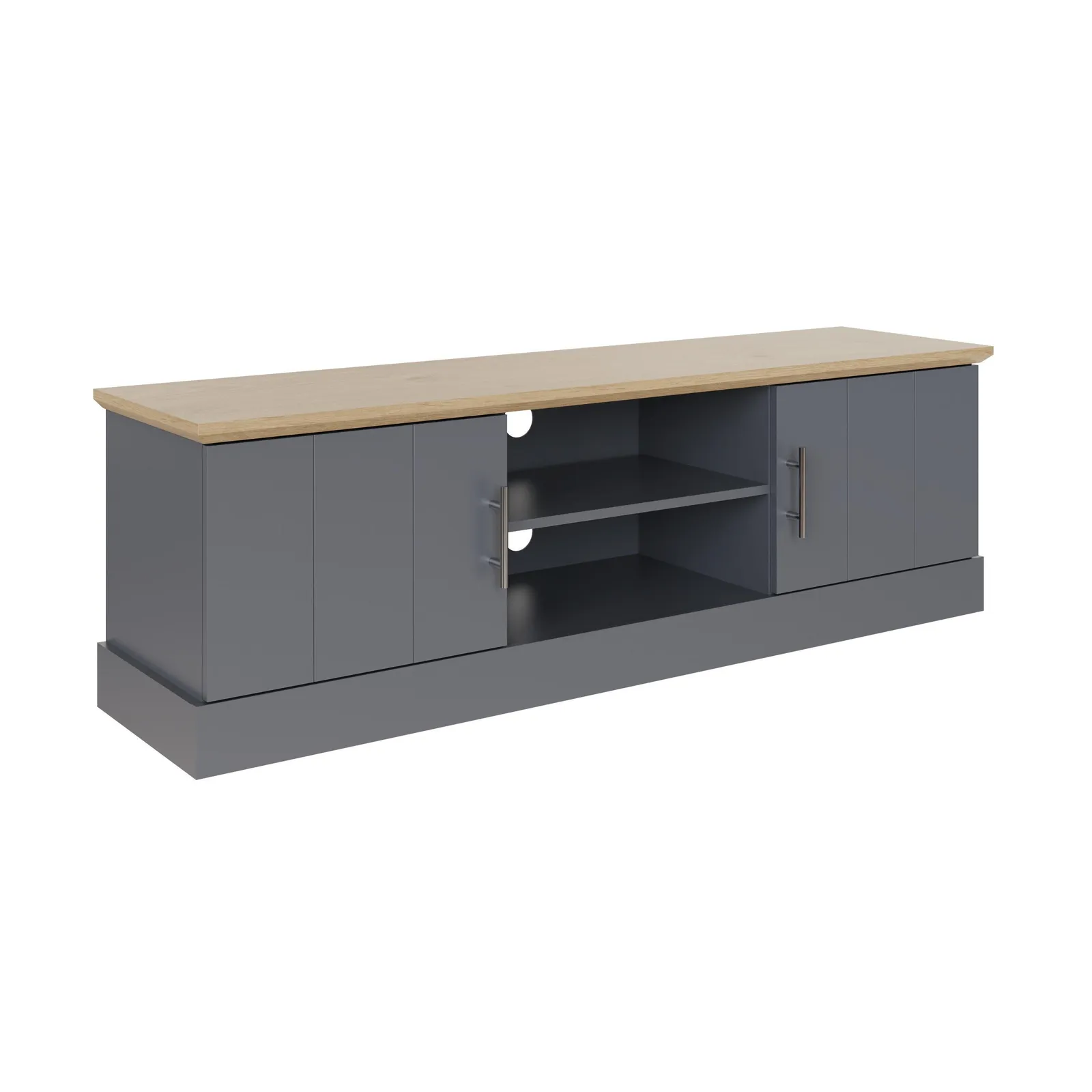 GFW Kendal Large TV Unit in Blue 3