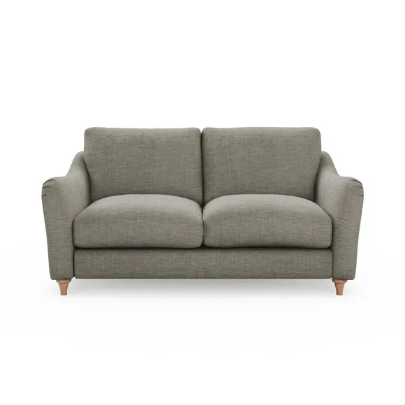 Hattie Slub Faux Linen 2 Seater Sofa 2