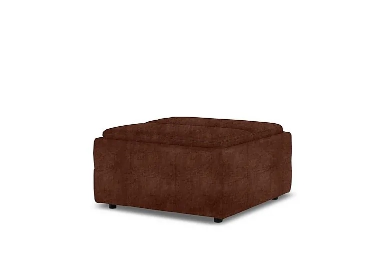 Monarch Fabric Tray Storage Footstool