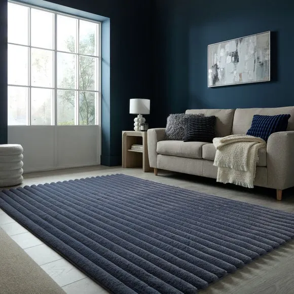 Cord Faux Fur Supersoft Rug 1
