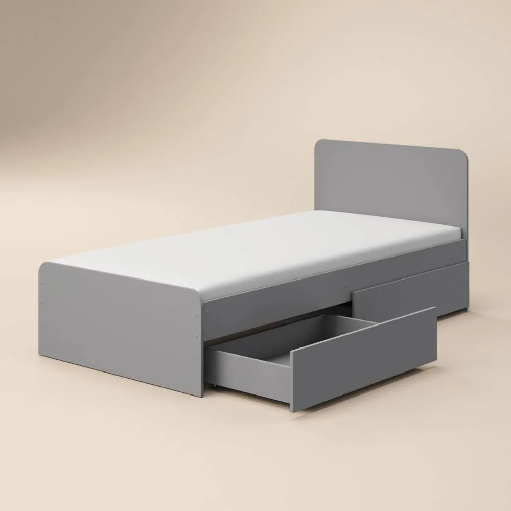 Flair Wizard Single Bed Frame in Grey 5