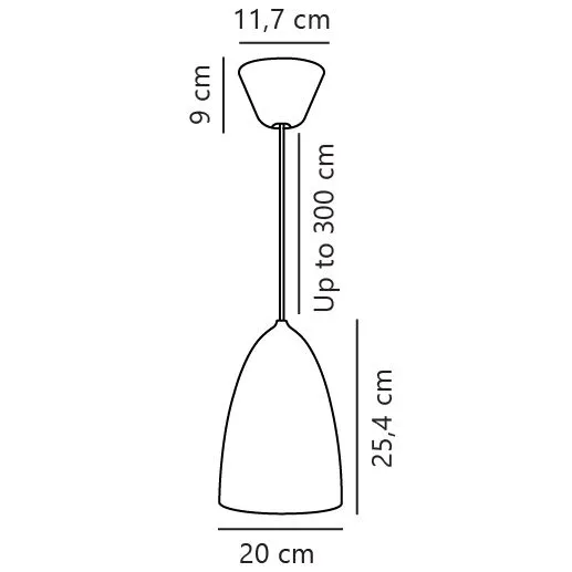 Nordlux Nexus Pendant Light White Telegrey Metal Kitchen E27 Mains 20cm 4