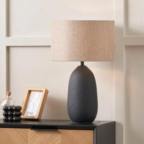 Pacific Lifestyle Erika Textured Table Lamp 1
