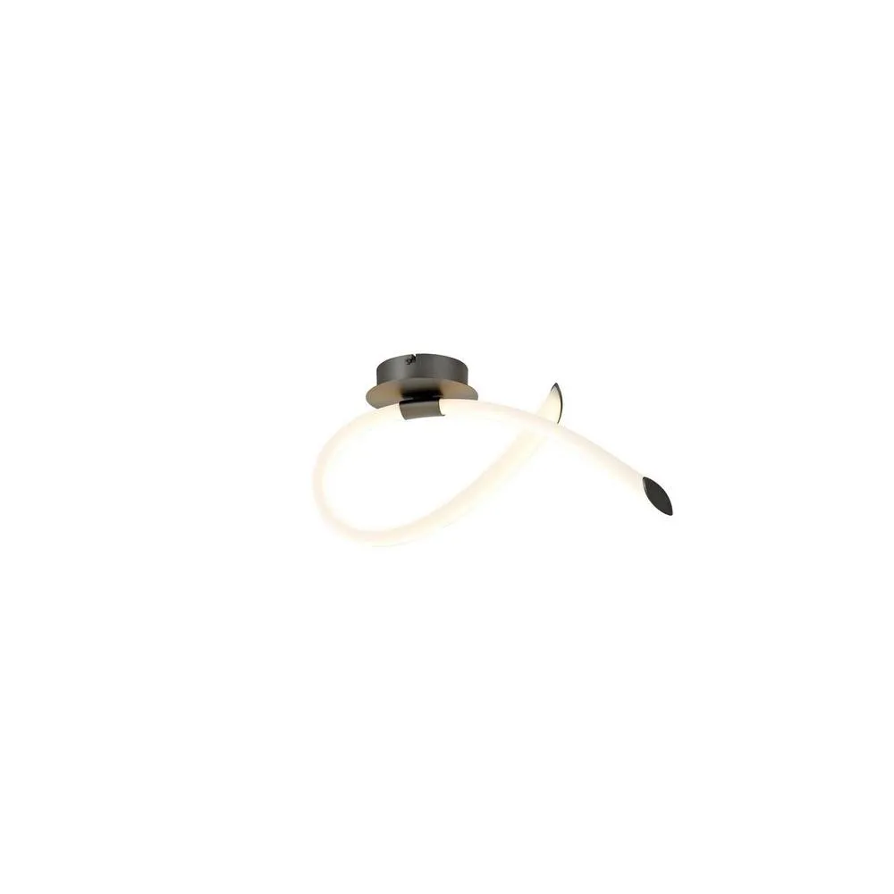 Netlighting Armonia Wall Lamp Titanium 18W 1350lm Dimmable LED in White