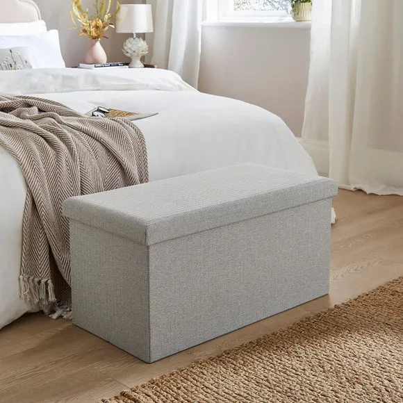 Herringbone Rectangle Ottoman 1