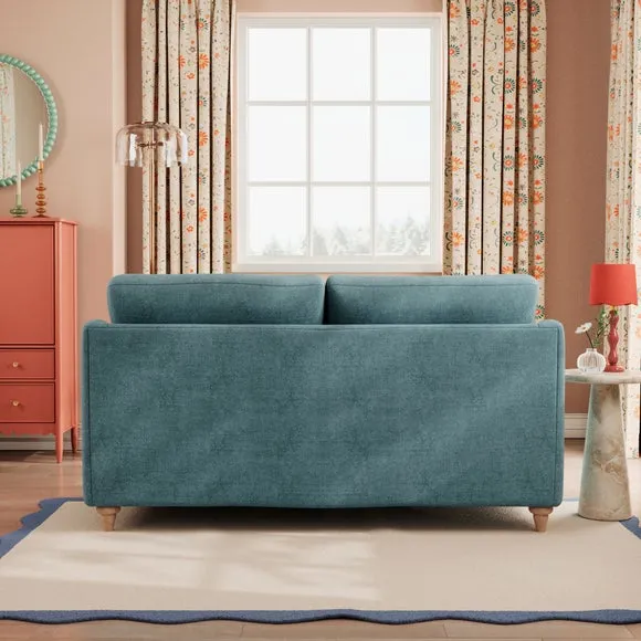 Hattie Tonal Plush Chenille 2 Seater Sofa 4