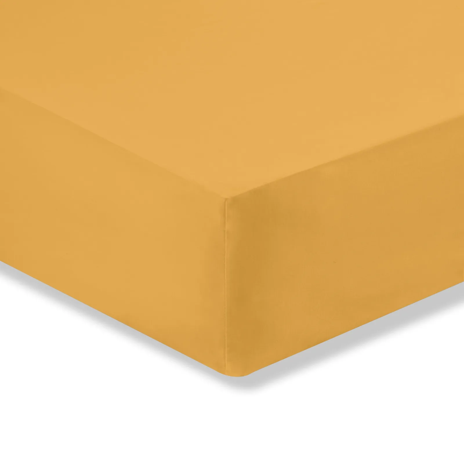 Super Soft Fitted Sheet Ochre (Yellow)
