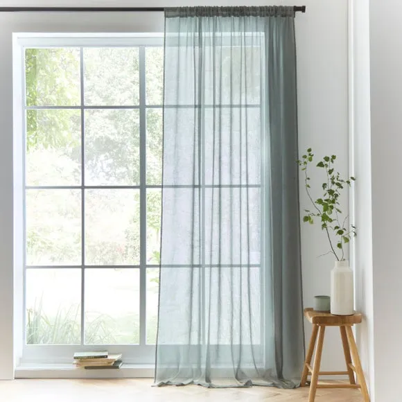 Marley Linen Slot Top Voile Panel 2
