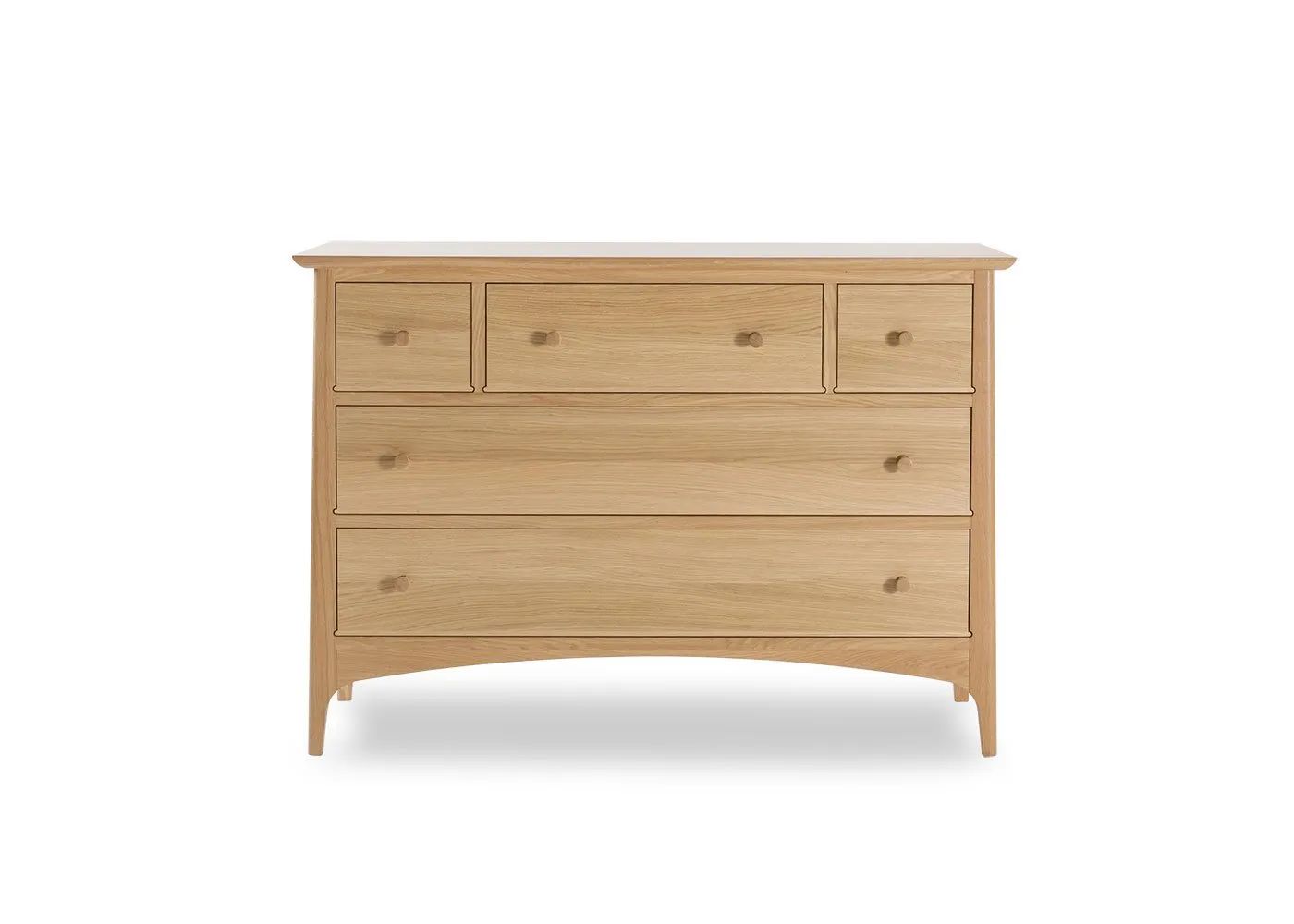 Heal's Blythe 5 Drawer Chest Oak